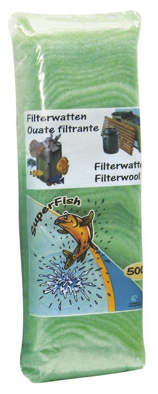 Superfish Filterwatten Grof 500 gram