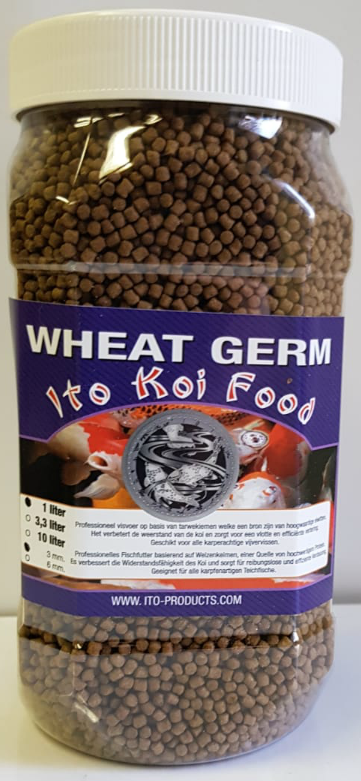 ITO Koi Voer Wheat Germ 3 mm 1 liter