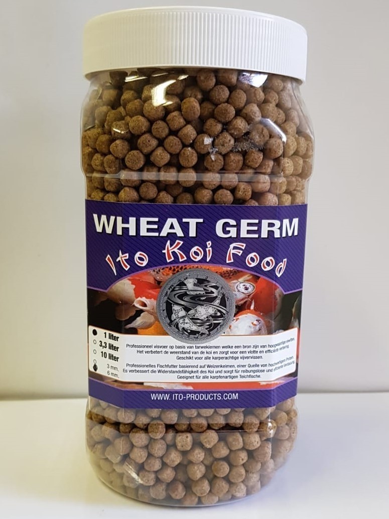 ITO Koi Voer Wheat Germ 6 mm 1 liter