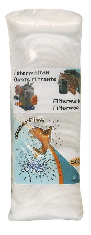 Superfish Filterwatten Fijn 500 gram