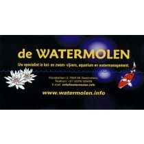 Waardebon t.w.v. € 15,00 - de Watermolen, gratis thuisbezorgd